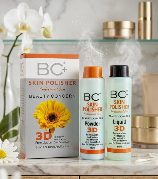 BC+ Skin Polisher Liquid Whitening Brightening 3D